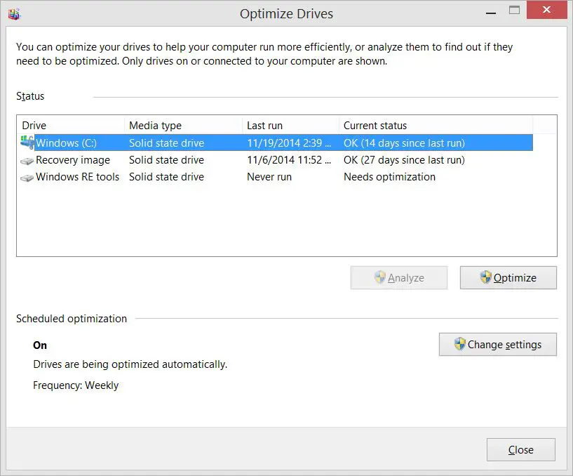 How long does it take to defragment an SSD