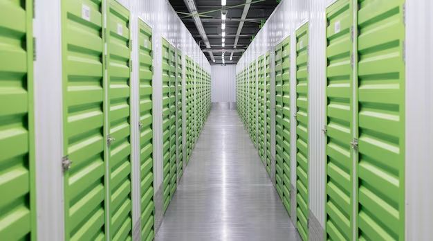 How much is a storage unit per month in California