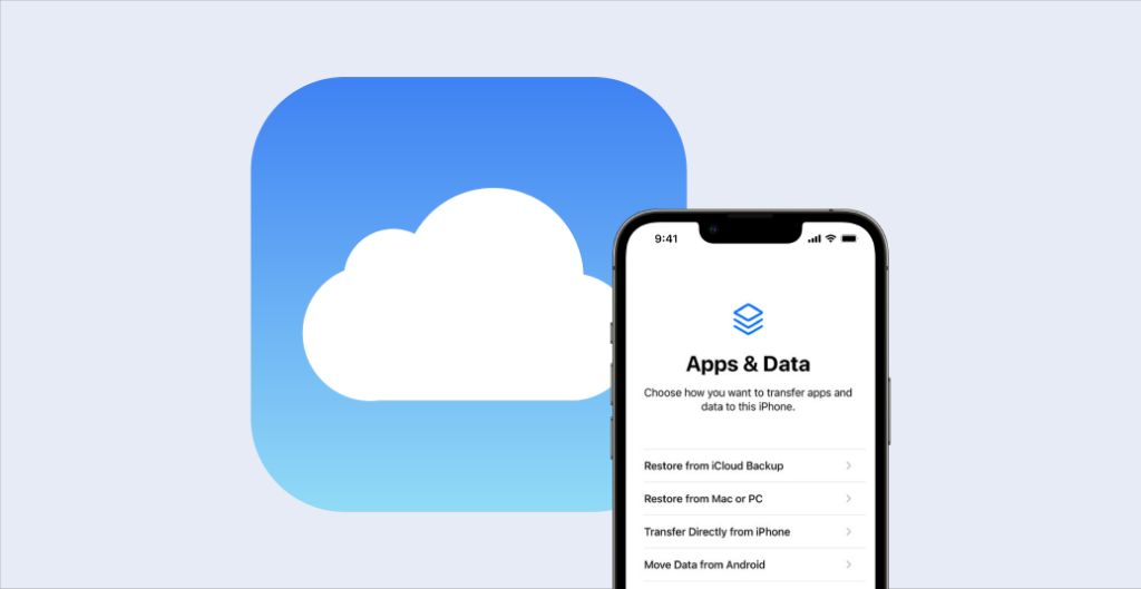 Does restore from iCloud backup include photos