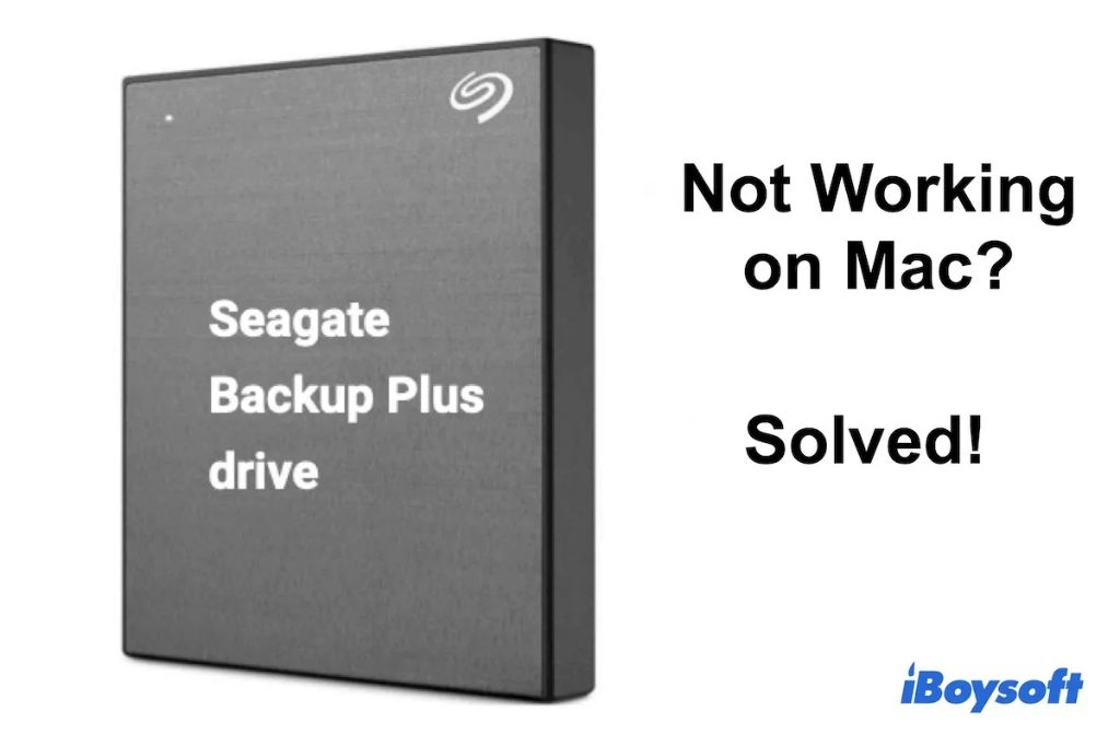 Is Seagate not compatible with Mac