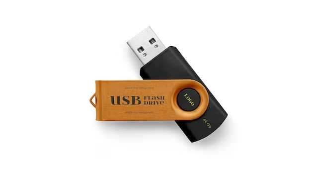 How do you check the format of a USB drive