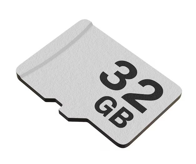 What is the capacity of a 32GB SD card