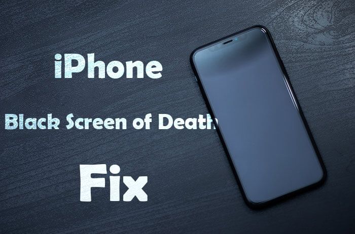 Can you fix black screen of death on iPhone