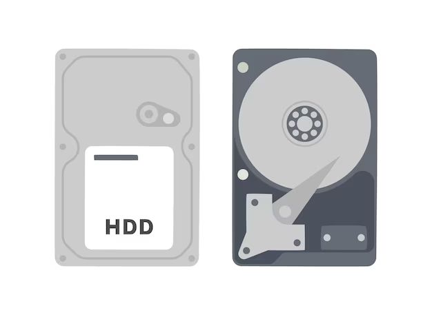 How a hard drive is logically organized to hold data