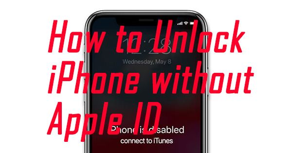 Can we unlock iPhone without Apple ID and password