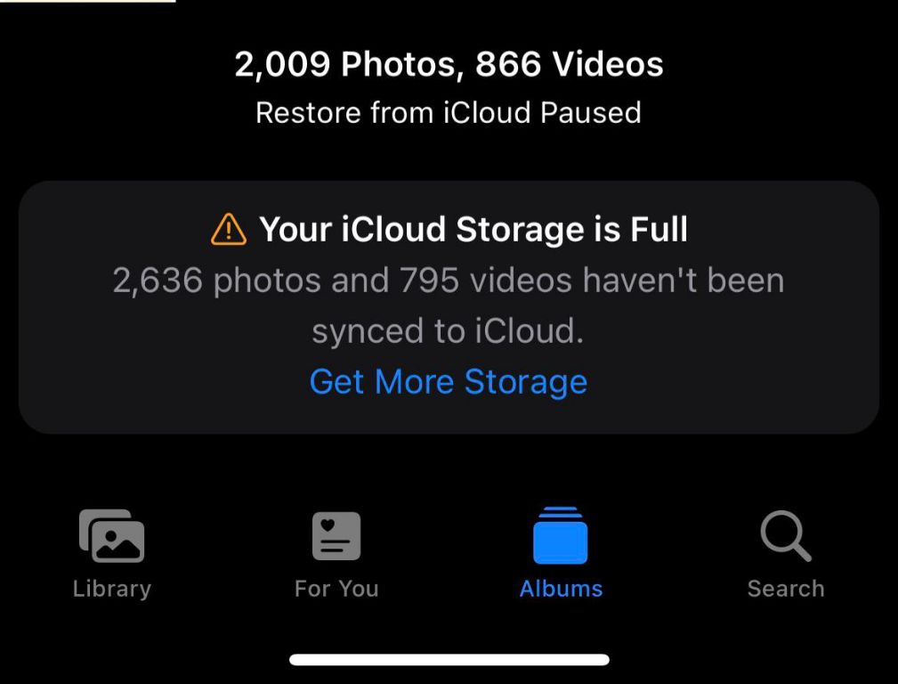 Are my videos saved on iCloud