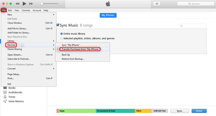 How to transfer music from iPhone to Mac