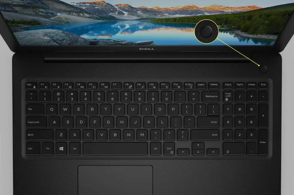 Does the Dell Inspiron 15 have a power button