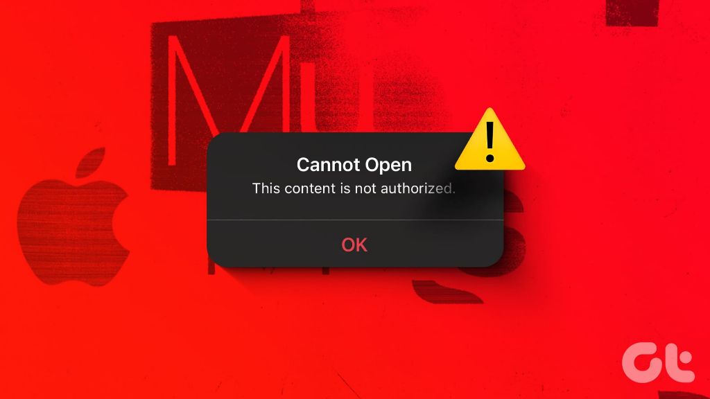 What to do when Apple Music says this content is not authorized