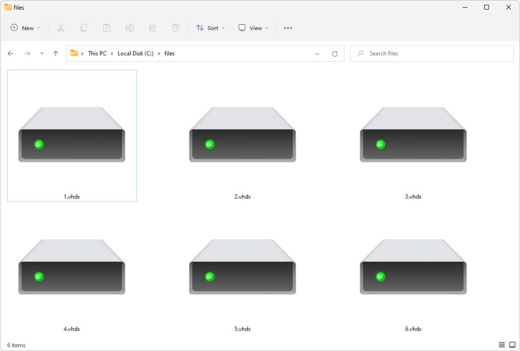 What is a VHDX file type