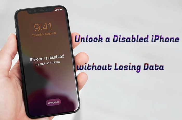 Can you unlock a disabled iPhone without losing everything