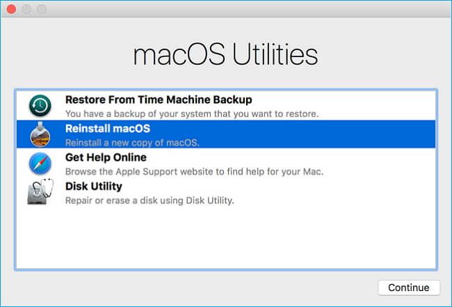 Will reinstalling macOS remove everything