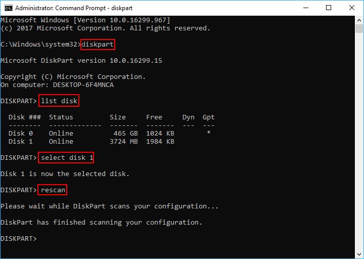 How to recover corrupted files using command prompt