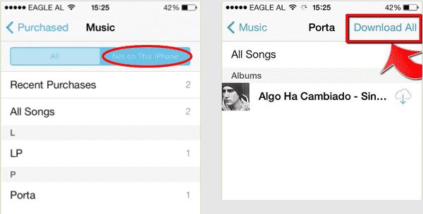 Can you transfer music from iCloud to iPhone