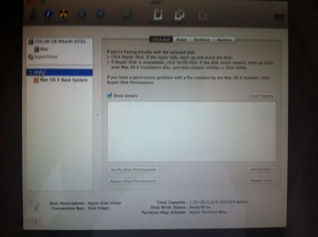 Can I erase macOS base system from Disk Utility
