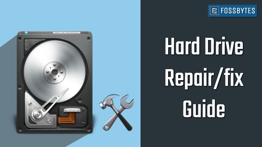 What software repairs corrupted hard drives