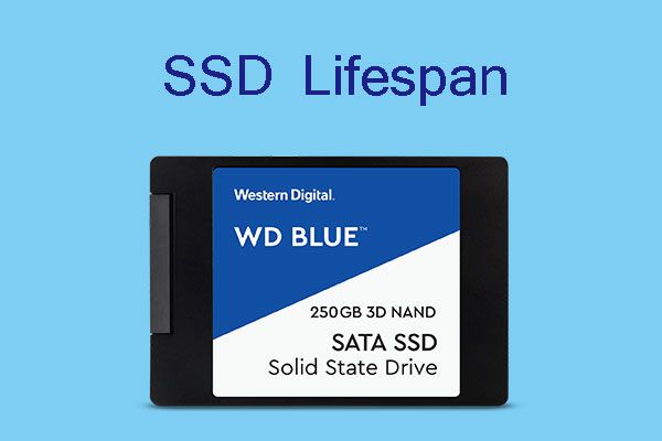 What is the lifespan of SSD when not in use