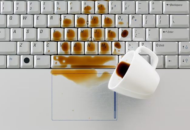 What to do if I spilt coffee on my MacBook