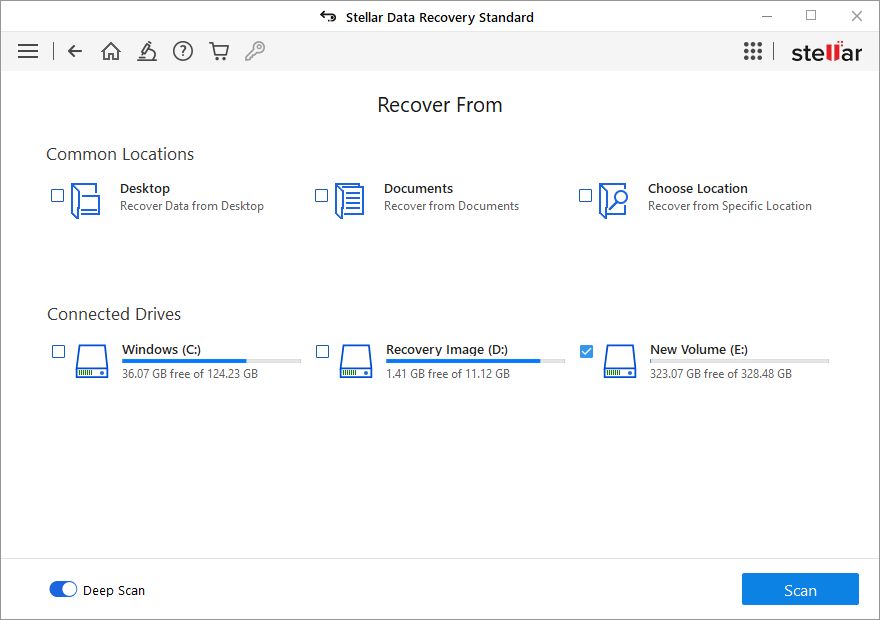 How do I recover data after an accidentally turned an external hard drive into a recovery disk