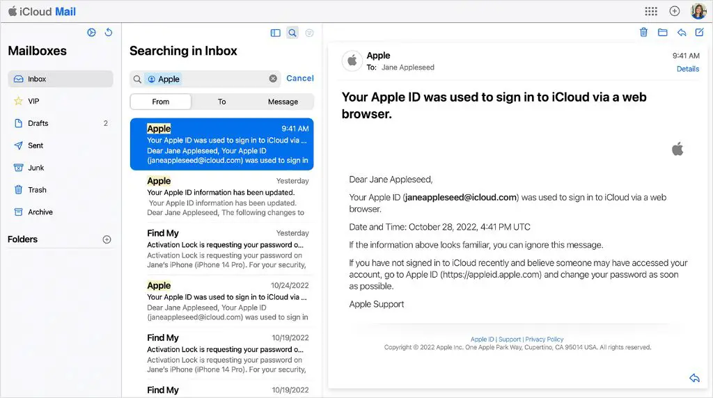 how to find my old apple id