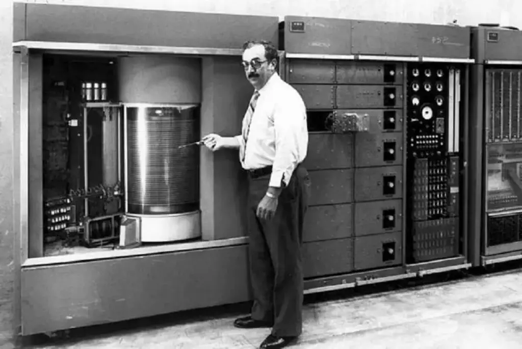 What was the first disk drive IBM's 350