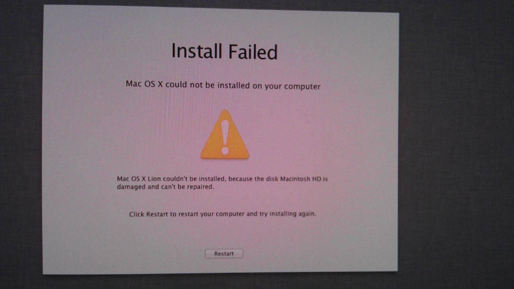 How do I fix failed to open Mac installer