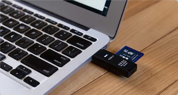 How do I test my SD card health on my Mac