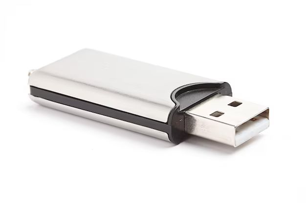 What is the metal part of a flash drive called