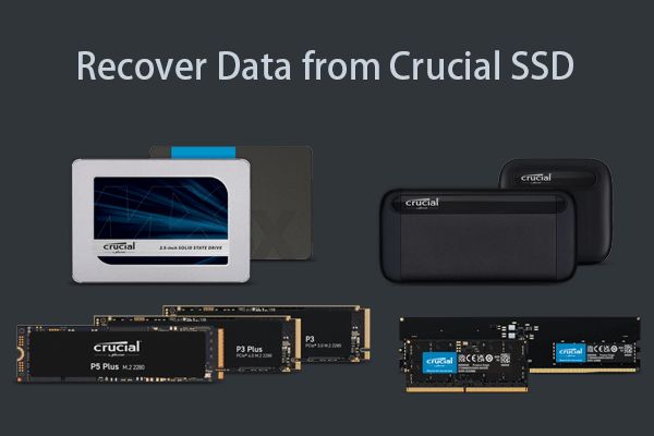 How do I recover my crucial SSD