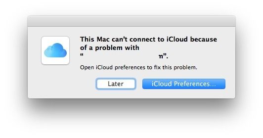 How do I fix unknown error in iCloud