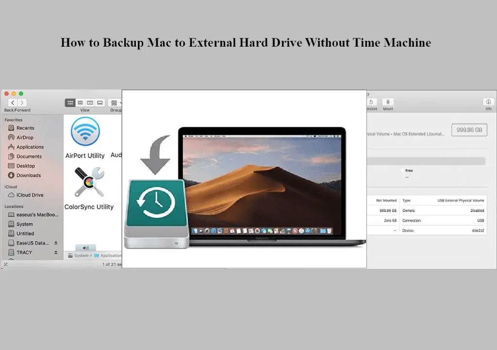 How to backup entire Mac to external hard drive without Time Machine