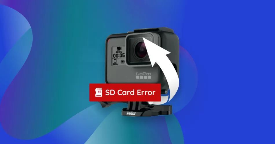 What is the card error on the GoPro hero 7