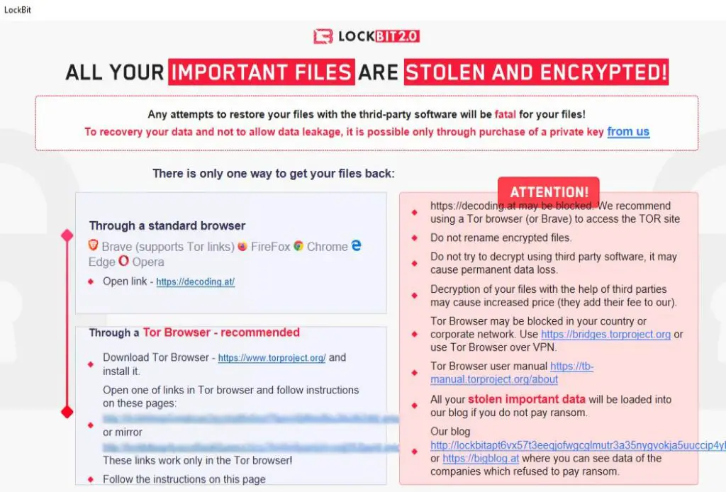 Can LockBit 2.0 be decrypted