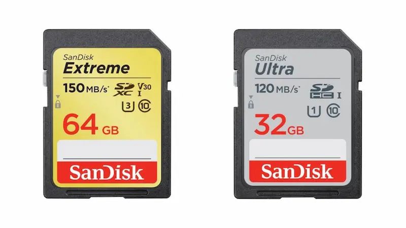 Are SanDisk SD cards FAT32