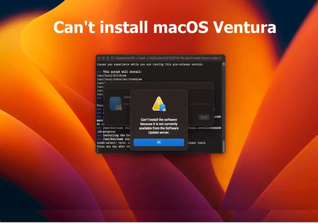 Is it okay to install macOS Ventura