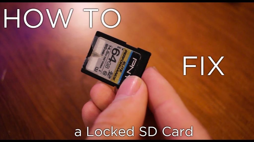How do I unlock my Canon memory card