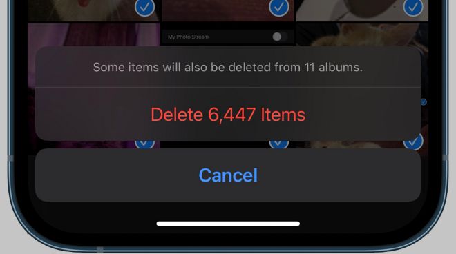 Is iPhone deleting all photos