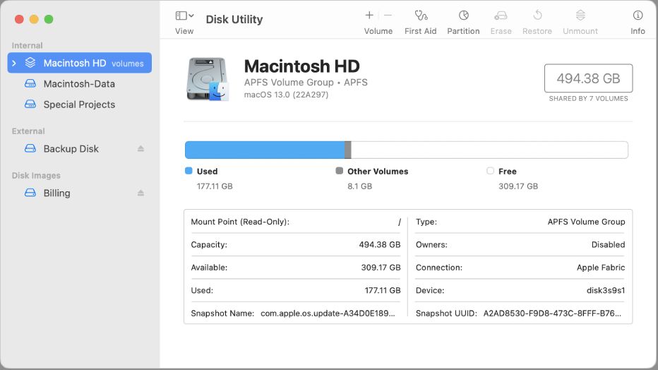 Where do I find Disk Utilities on my Mac