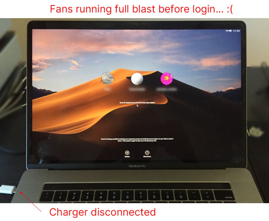 why is my mac fan running