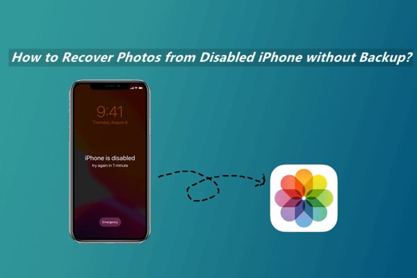 Is it possible to get photos off a disabled iPhone
