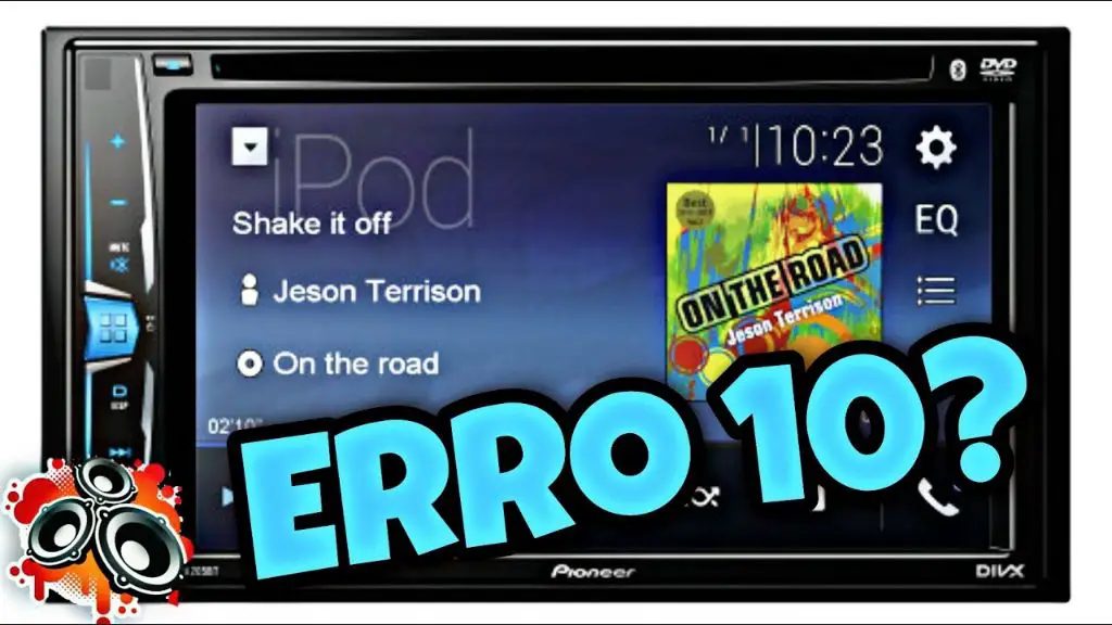 Why does my Bluetooth radio say error 10