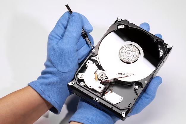 How do I wipe my HP server hard drive