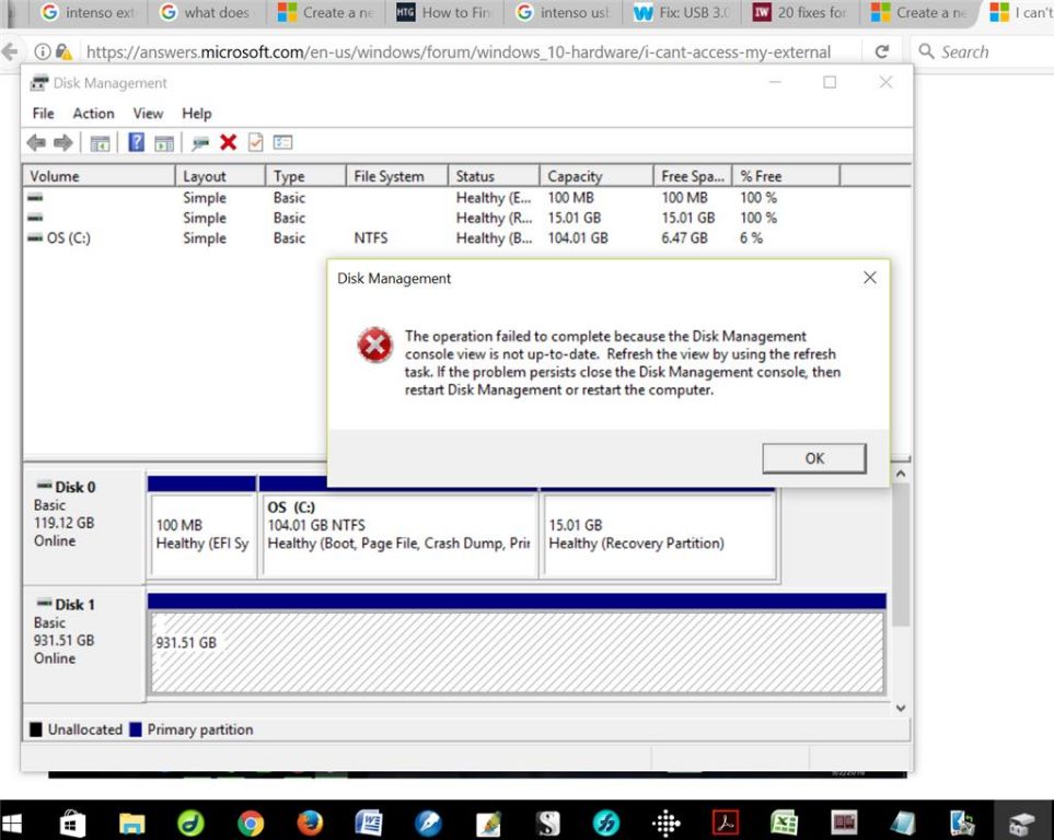 Why Windows Cannot access my external hard drive
