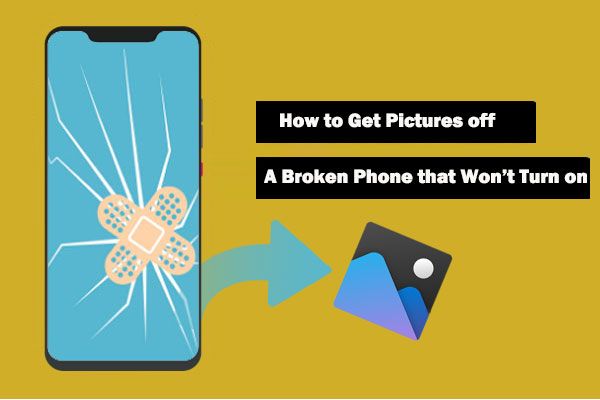 Can you transfer photos from a phone that won't turn on