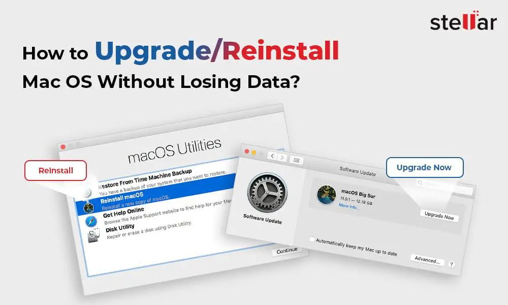 How do I update my Macbook without losing data