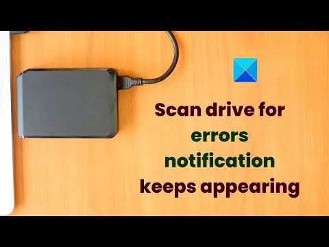 What causes scan drive for errors
