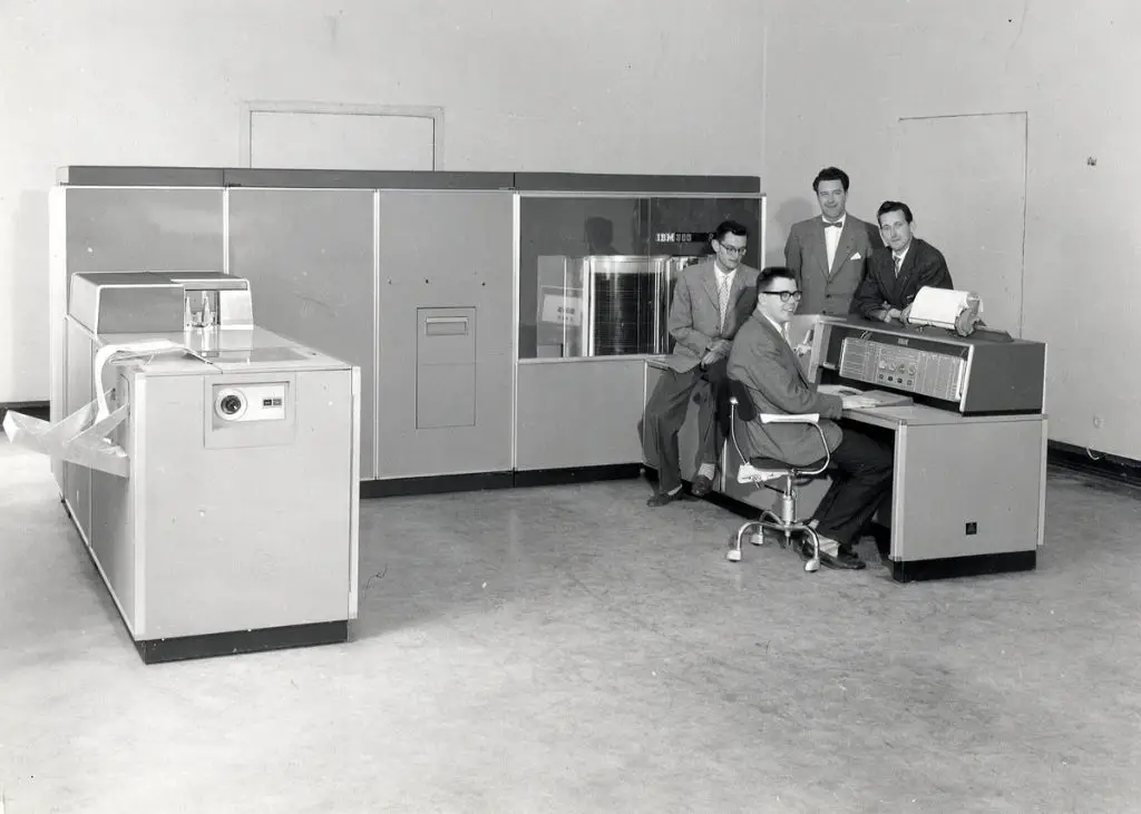 Who invented the IBM 305 RAMAC