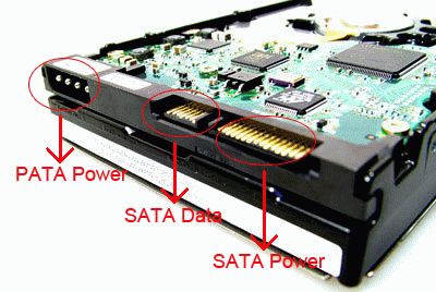 What power does a 3.5 SATA hard drive need