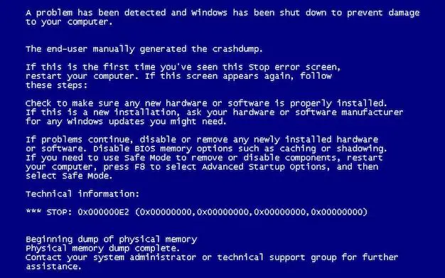 Is Blue Screen of Death fixable