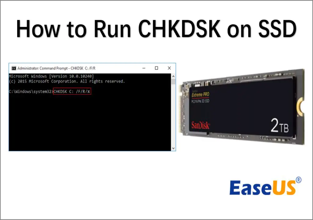 Can I run chkdsk on an SSD